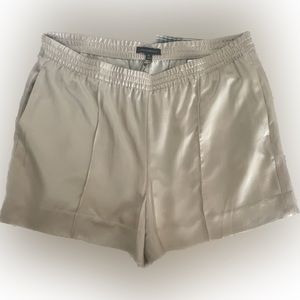 NWT Banana Republic Satin Shorts in beige